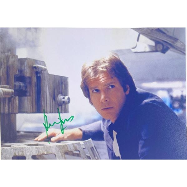Star Wars Harrison Ford facsimile signed movie photo