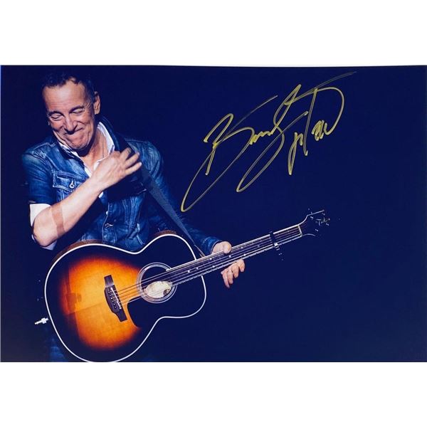 Bruce Springsteen facsimile signed photo
