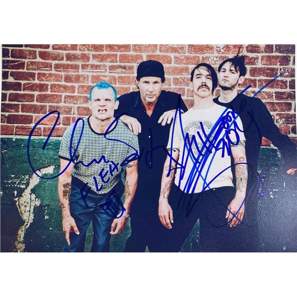The Red Hot Chili Peppers facsimile band signed photo