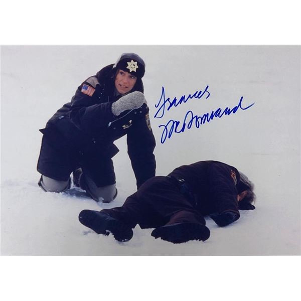 Fargo Frances McDormand facsimile signed movie photo