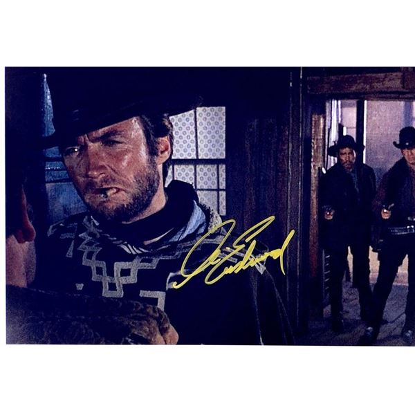 The Good, the Bad and the Ugly facsimile signed movie photo
