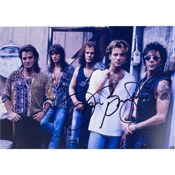 Jon Bon Jovi facsimile signed photo