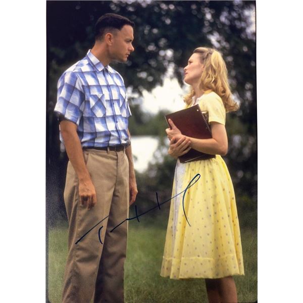 Forrest Gump Tom Hanks facsimile signed movie photo