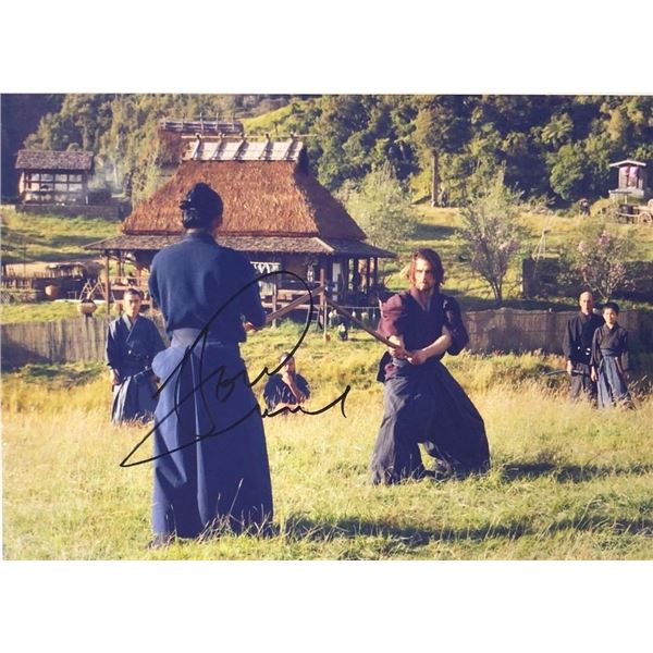 The Last Samurai Tom Cruise facsimile signed movie photo