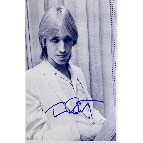 Tom Petty facsimile signed photo