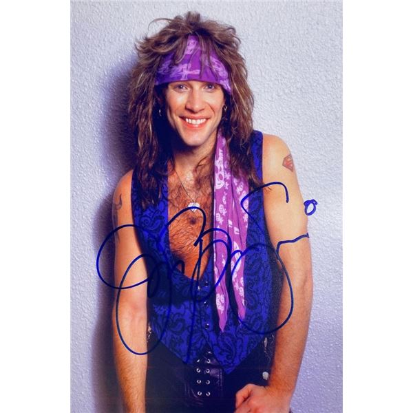 Jon Bon Jovi facsimile signed photo