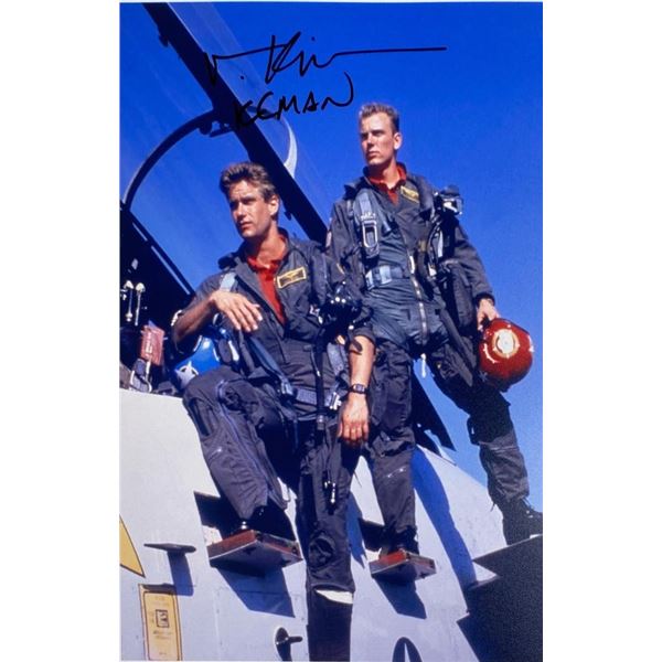 Top Gun Val Kilmer facsimile signed movie photo