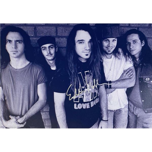 Pearl Jam Eddie Vedder facsimile signed photo
