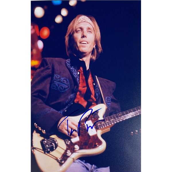 Tom Petty facsimile signed photo