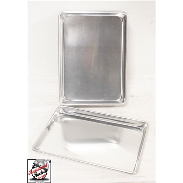 12 - 1/4 ALUMINUM BUN PANS