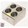 Image 2 : VOLLRATH 4 SECTION COUNTER TOP CUTLERY ORGANIZER