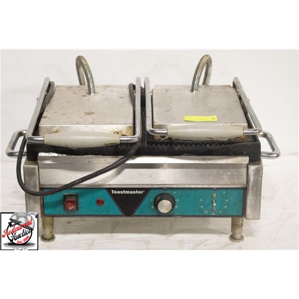 TOASTMASTER DUAL PANINI PRESS