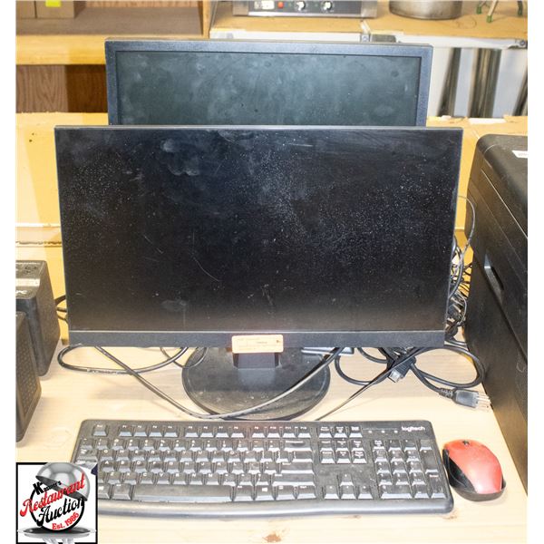 BAILIFF SEIZURE: TWO COMPUTER MONITORS W/