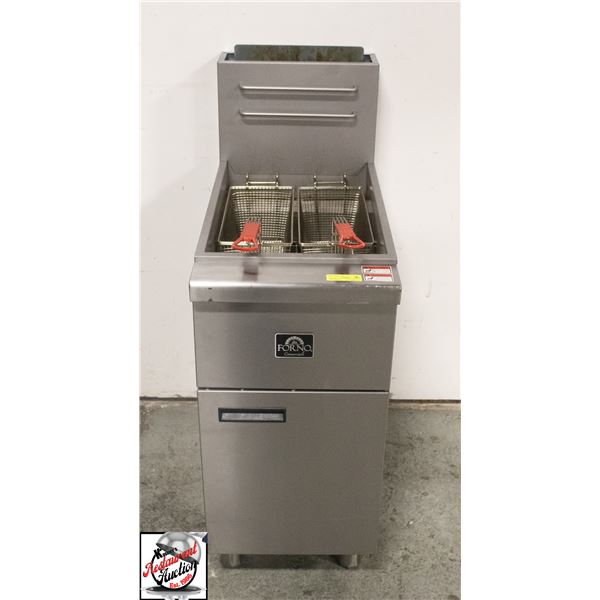 FORNO NAT GAS 50 LBS 4 BURNER DEEP FRYER