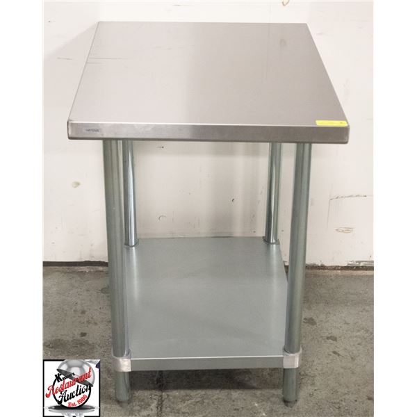 SAGERTA 24" X 30" X 34" STAINLESS STEEL WORK TABLE