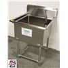 Image 2 : SAGRTRA 24" X 24" X 14" SINGLE WELL SINK