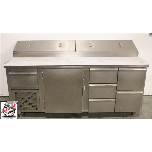 HEATCRAFT 80" PIZZA PREP TABLE