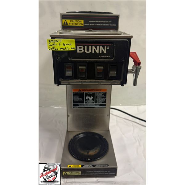 BUNN S SERIES COFFEE MACHINE W/ HOT WATER