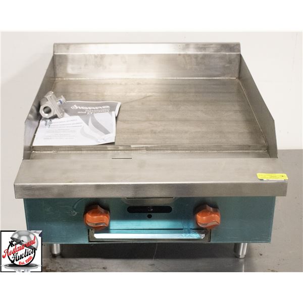 SIERRA 24" TWO BURNER COUNTERTOP GRIDDLE