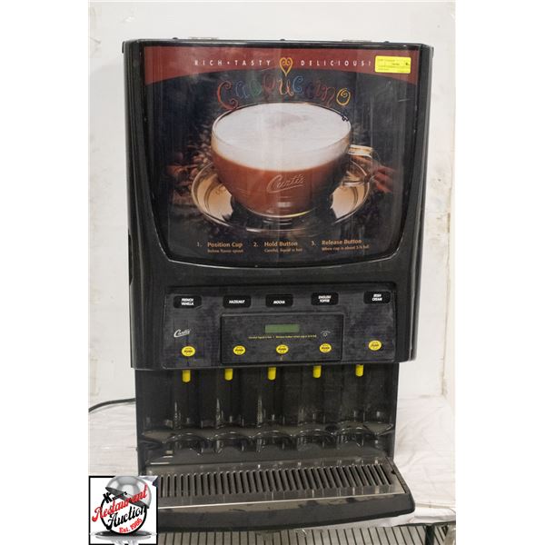 CURTIS COMMERCIAL CAPPUCCINO DISPENSER