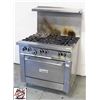 Image 3 : GARLAND 6 BURNER RANGE W/ OVEN