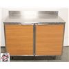Image 1 : DUKE 48" WORK TOP DOUBLE DOOR COOLER