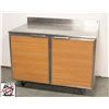 Image 2 : DUKE 48" WORK TOP DOUBLE DOOR COOLER
