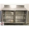 Image 3 : DUKE 48" WORK TOP DOUBLE DOOR COOLER