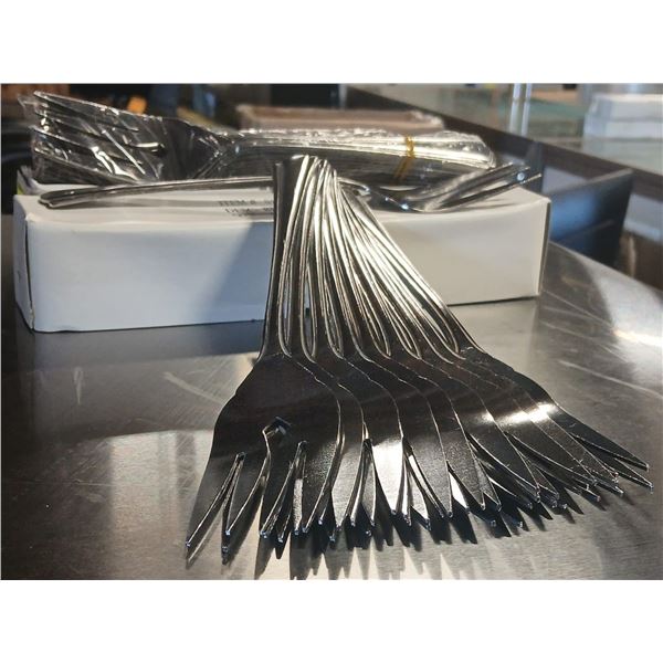 2 DOZEN NEW LARGE MEAT CARVING / SERVING FORKS