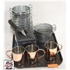 Image 1 : BAILIFF SEIZURE: TRAY OF ASSORTED RESTAURANT MISC