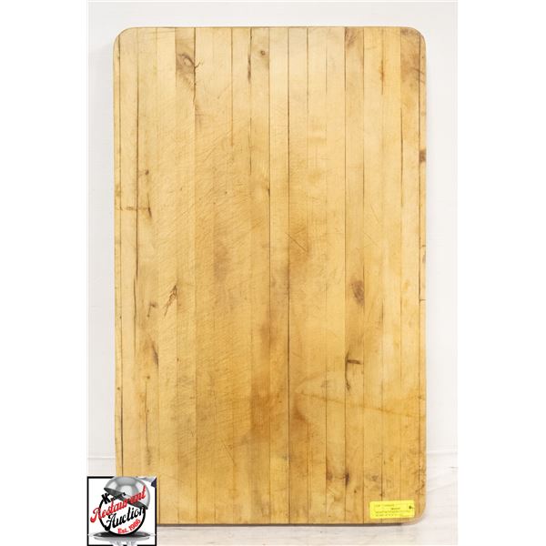 HEAVY DUTY MAPLE CUTTING BOARD 18" X 29" X 1-3/4"