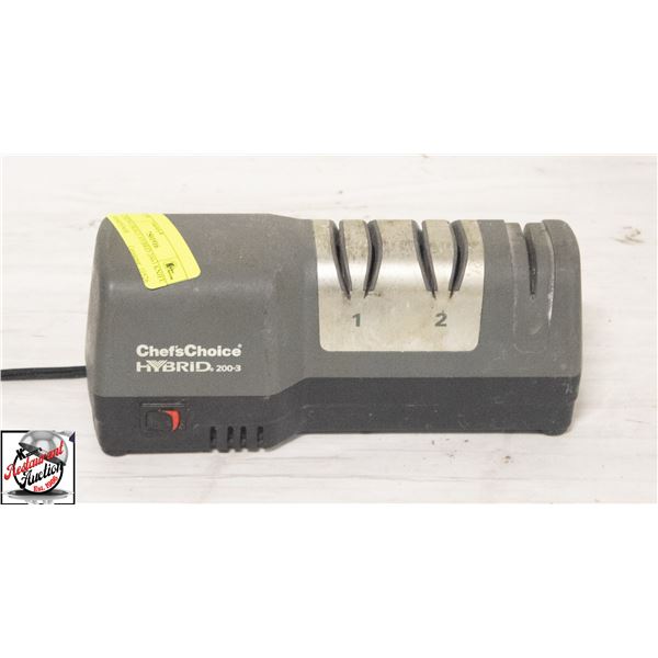 CHEFS CHOICE HYBRID 200-3 KNIFE SHARPENER