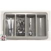 Image 1 : BAILIFF SEIZURE: CUTLERY ORGANIZER WITH FORKS &