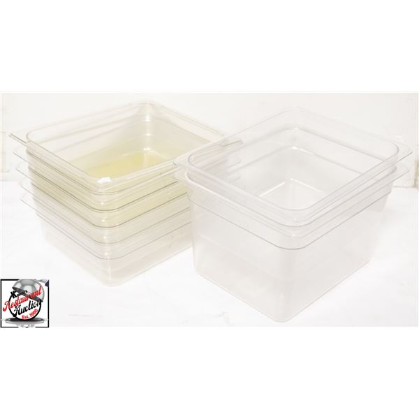 7 1/2 POLYCARB INSERTS NO COVERS