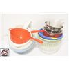 Image 1 : ASSORTED PLASTIC STRAINERS