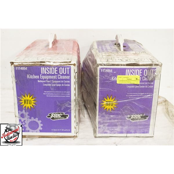 2 DAMAGED BOXES OF INSIDEOUT KITCHEN EQUIPMENT