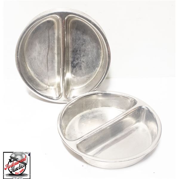 7 - 12" DIVIDED ROUND INSERTS 2" DEEP