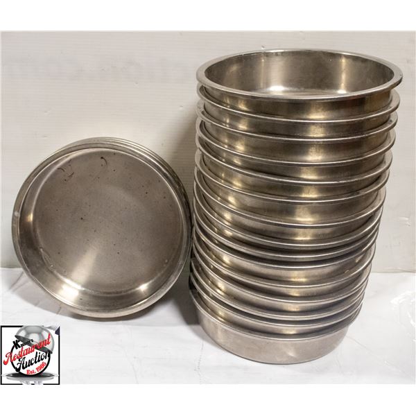 18 - 12" ROUND INSERTS 3" DEEP