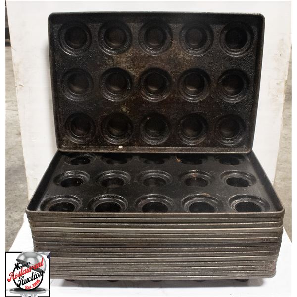 15 - 15 SLOT MUFFIN TINS