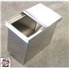Image 3 : 22" X 15.5" X 20" STAINLESS STEEL ICE BIN