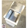 Image 2 : 22.5" X 11" X 20" STAINLESS STEEL ICE BIN