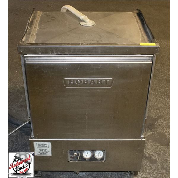 UNCLAIMED: HOBART HIGH TEMP UNDER COUNTER