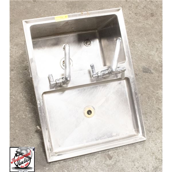 18" X 10" X 14"  STAINLESS STEEL UTILITY SINK