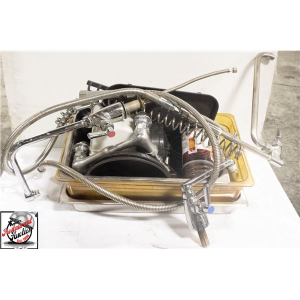 ASSORTED INSERTS W/ ASSORTED KITCHEN MISC