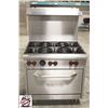 Image 1 : VULCAN NATURAL GAS 6 BURNER RANGE W/ OVEN