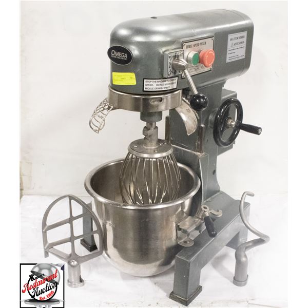 * SOLD AS IS * OMEGA B10F 10 QUART MIXER W/