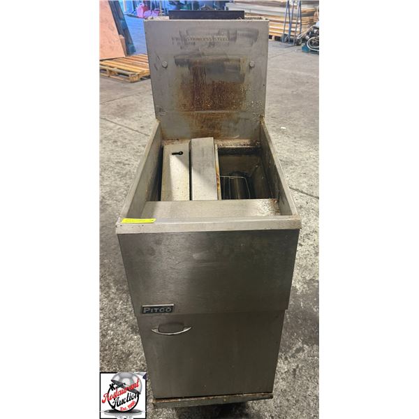 PITCO 40LBS NATURAL GAS DEEP FRYER