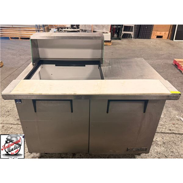 TRUE 48" MEGA TOP PREP TABLE * MISSING LID COVER *