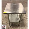 Image 1 : COPPERSTEEL 24" X 30" X 35" S/S WORK TABLE W/