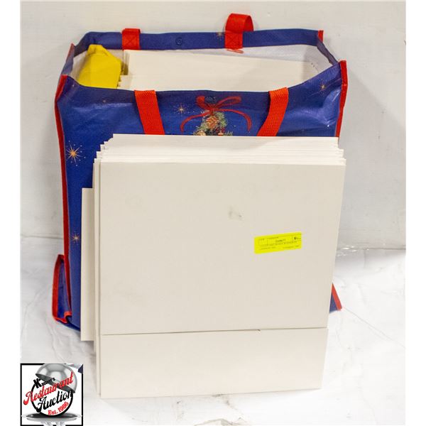 12-CUPCAKE BOXES W/INSERTS (APPROX 100)